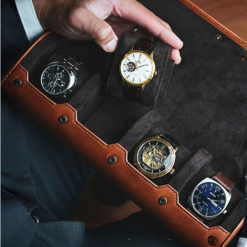 Étui montre de Luxe - 4 emplacements