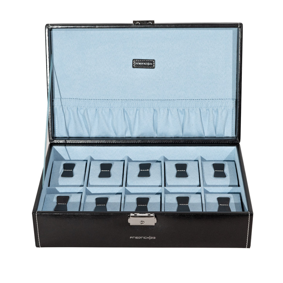 Coffret 10 montres avec poche intérieur