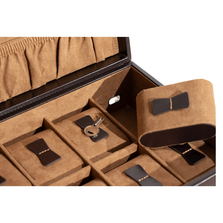 Coffret 10 montres avec poche intérieur