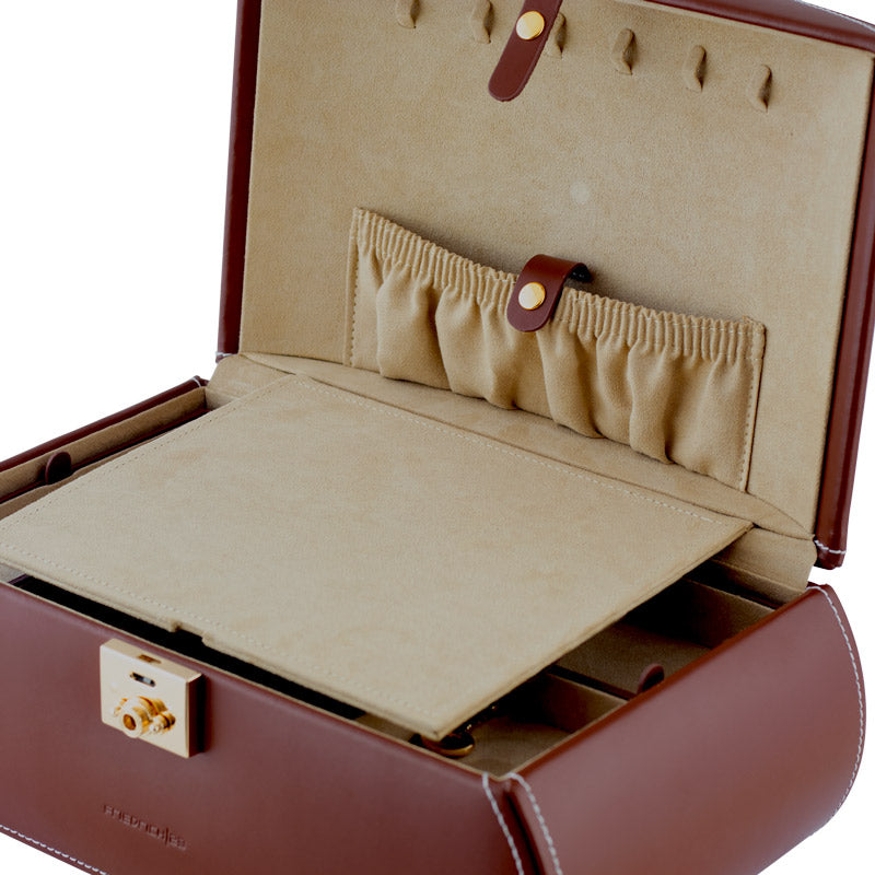 Boite à bijoux en cuir Édition Cordoba