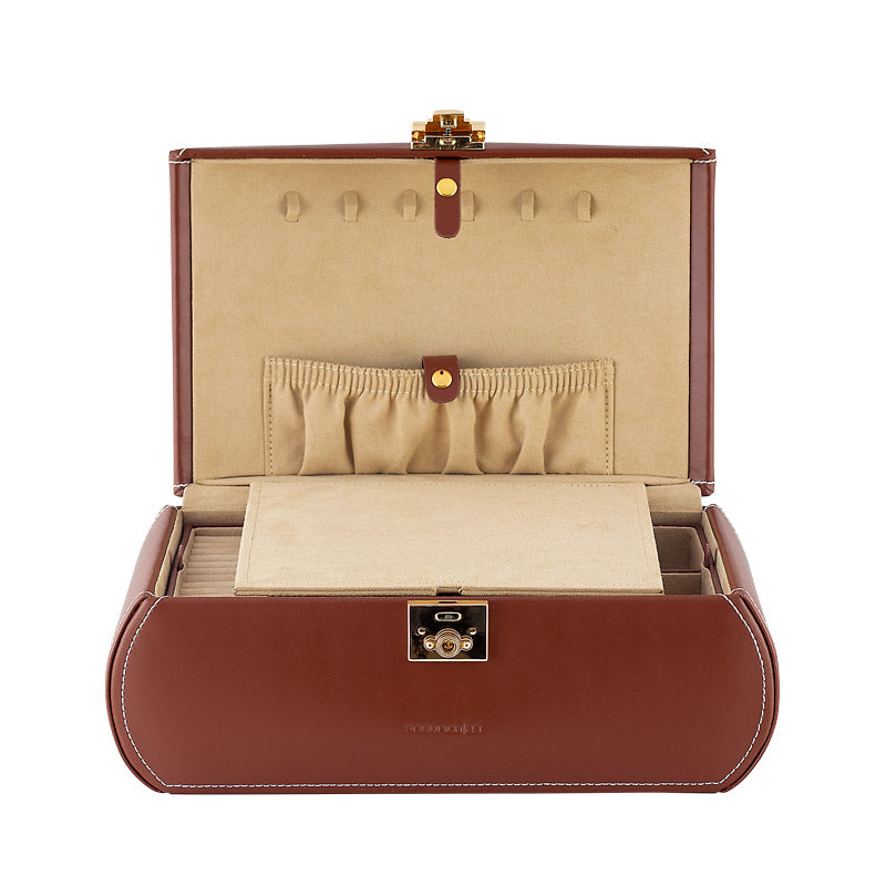 Boite à bijoux en cuir Édition Cordoba