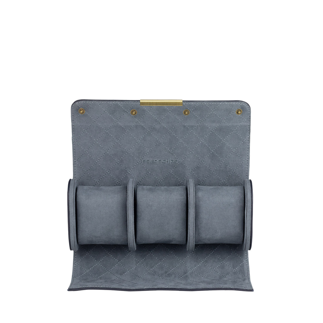 Rouleau de 3 montres en cuir véritable