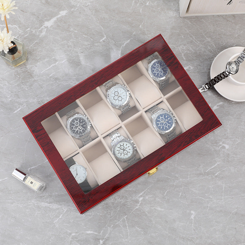 Boite à Montre de luxe en Bois