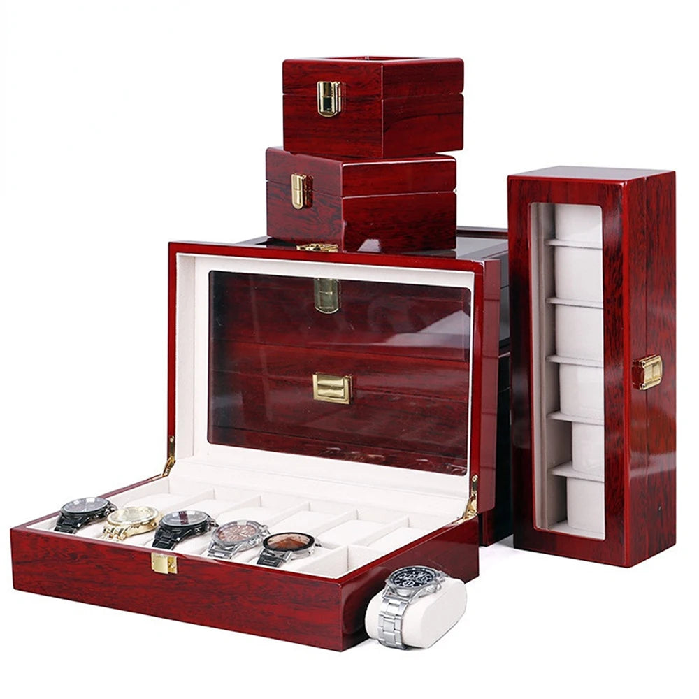 Boite à Montre de luxe en Bois