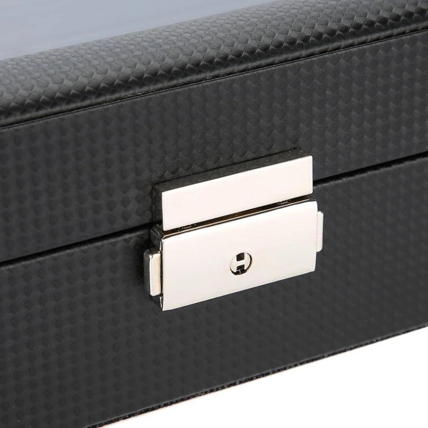 Boite à Montre Édition Carbone Noir - 6 emplacements