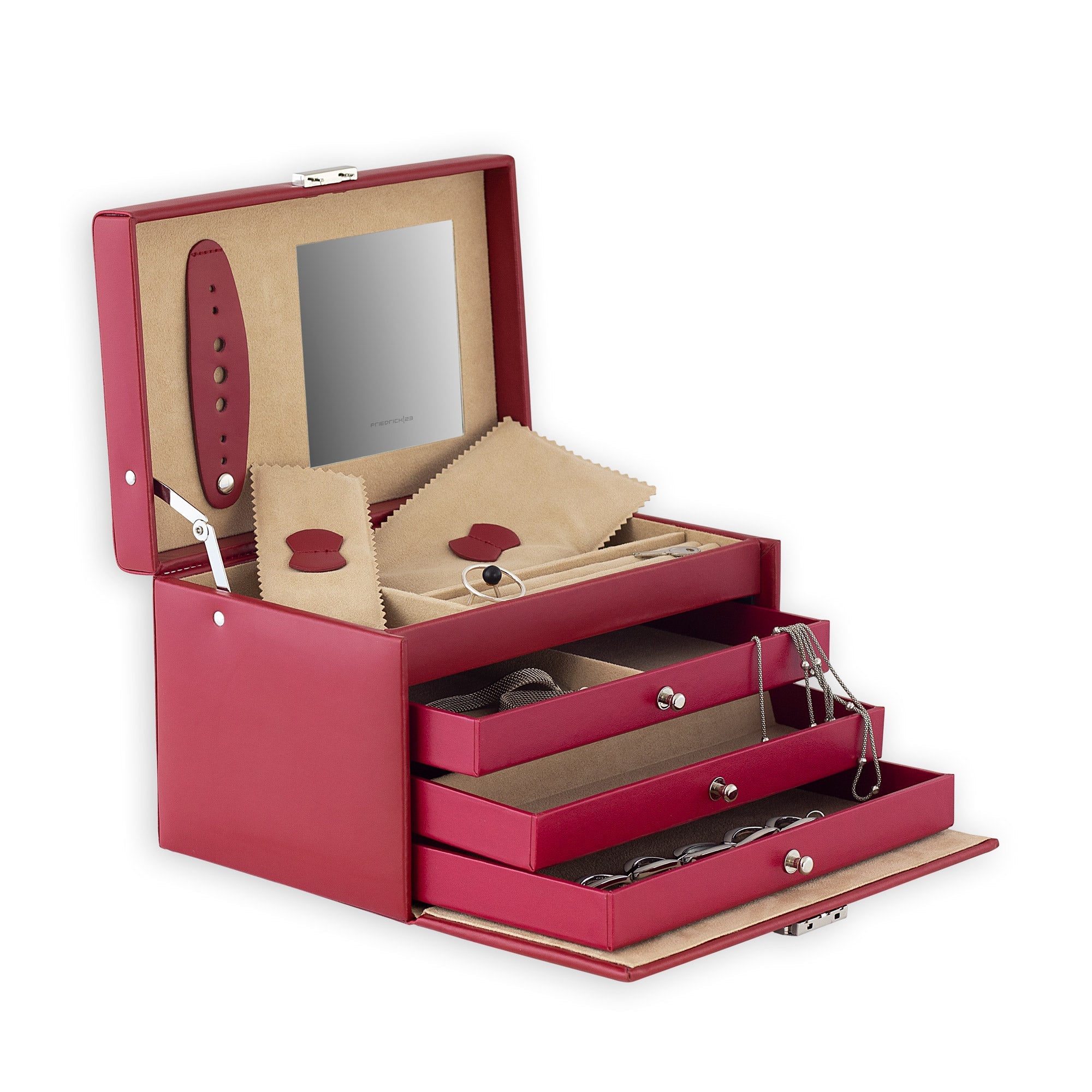 Boîte à Bijoux en Cuir Édition Cordoba