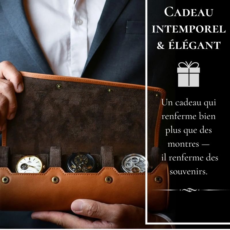 Étui montre de Luxe - 4 emplacements